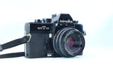 Minolta SRT 101 Black with MD Rokkor 45mm f/2