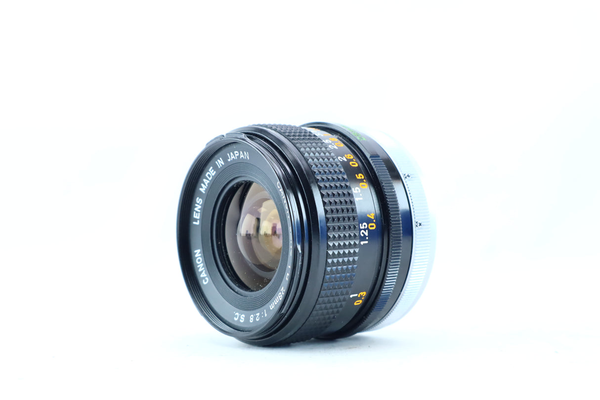 Canon FD 28mm f/2.8 S.C.