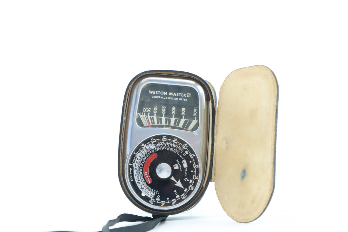 Weston Master III – Classic Analog Light Meter for Manual Film Cameras