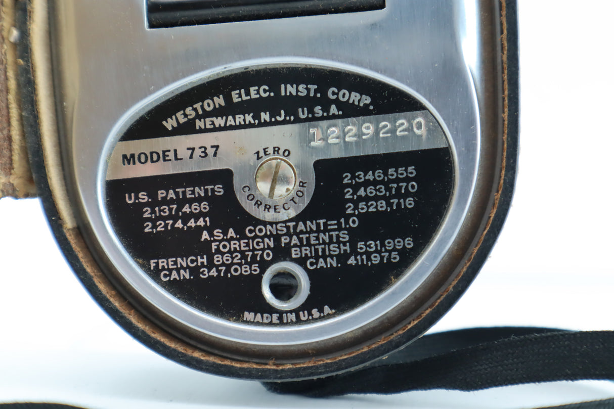 Weston Master III – Classic Analog Light Meter for Manual Film Cameras