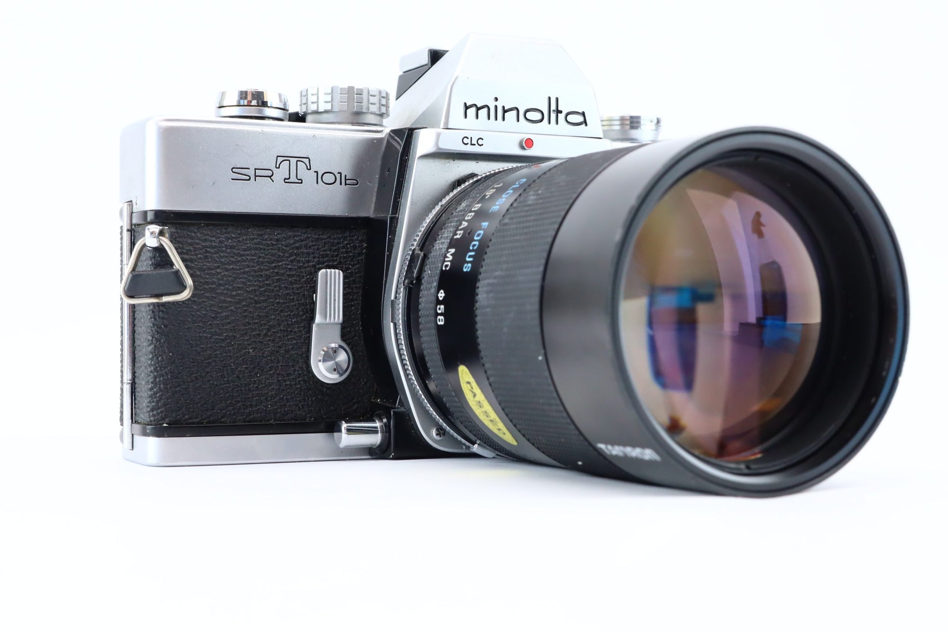 Minolta SRT 101b with Tamron 135mm 2,8 lens