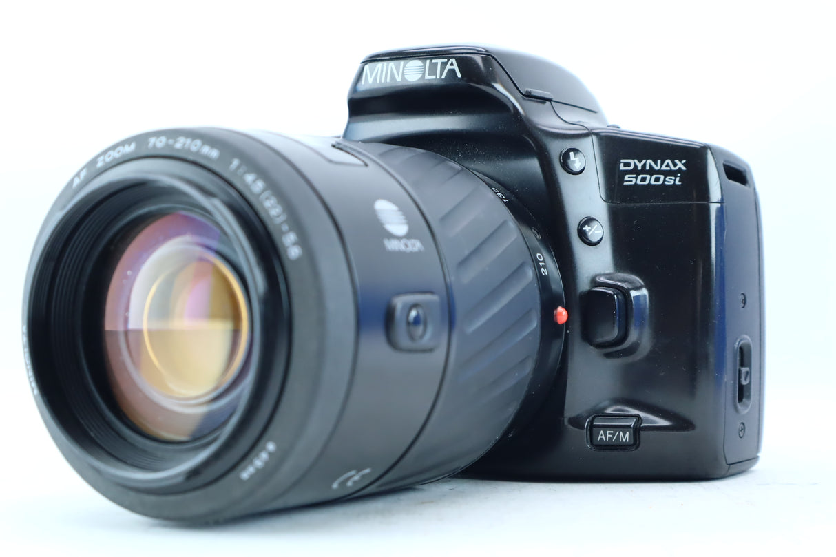 Minolta Dynax 500si with AF Zoom 70-210mm