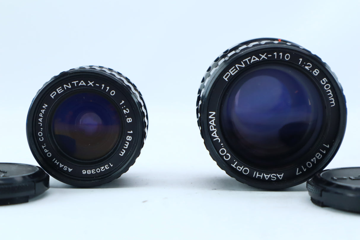 Pentax Auto 110 with 3-Lens Set