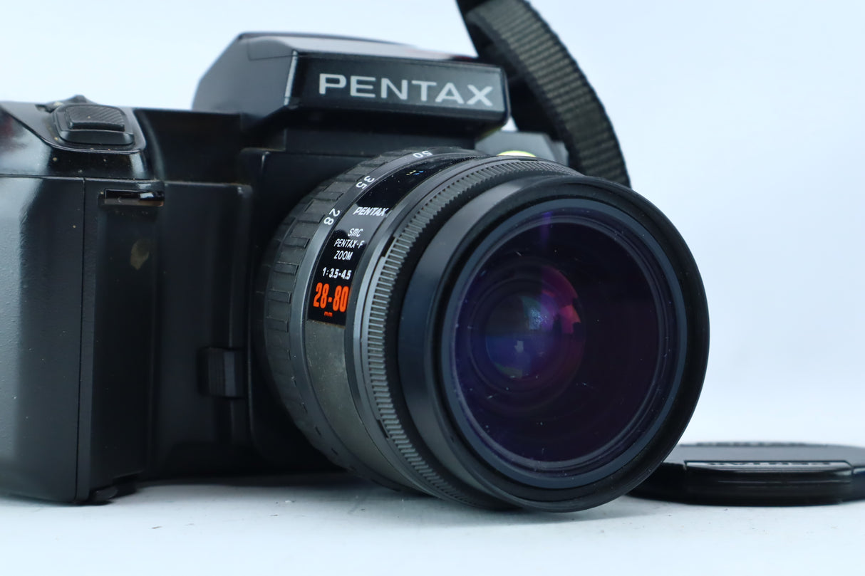Pentax SFXn with Pentax-F Zoom