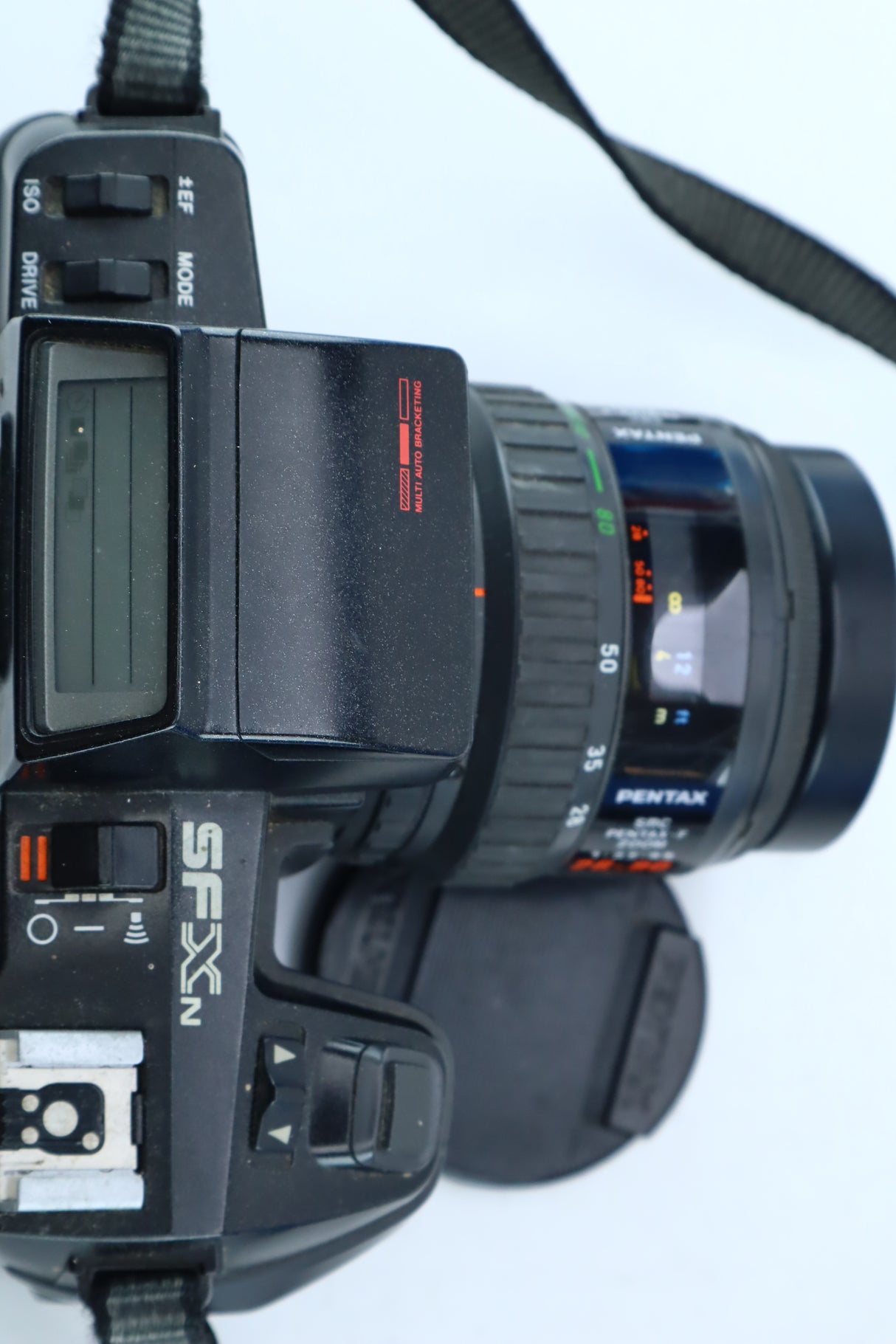 Pentax SFXn with Pentax-F Zoom