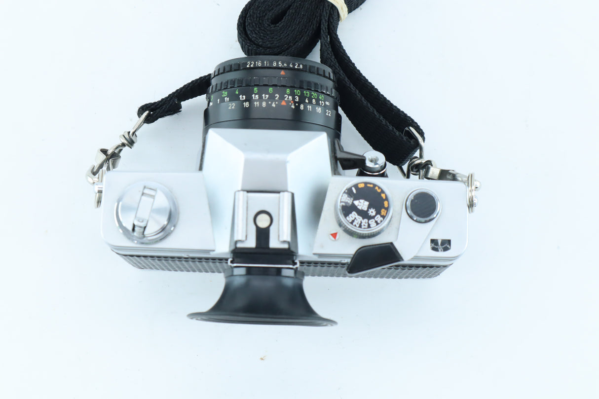 Praktica Super TL3 with Domiplan 50mm f/2.8 – M42 Film SLR Camera Kit