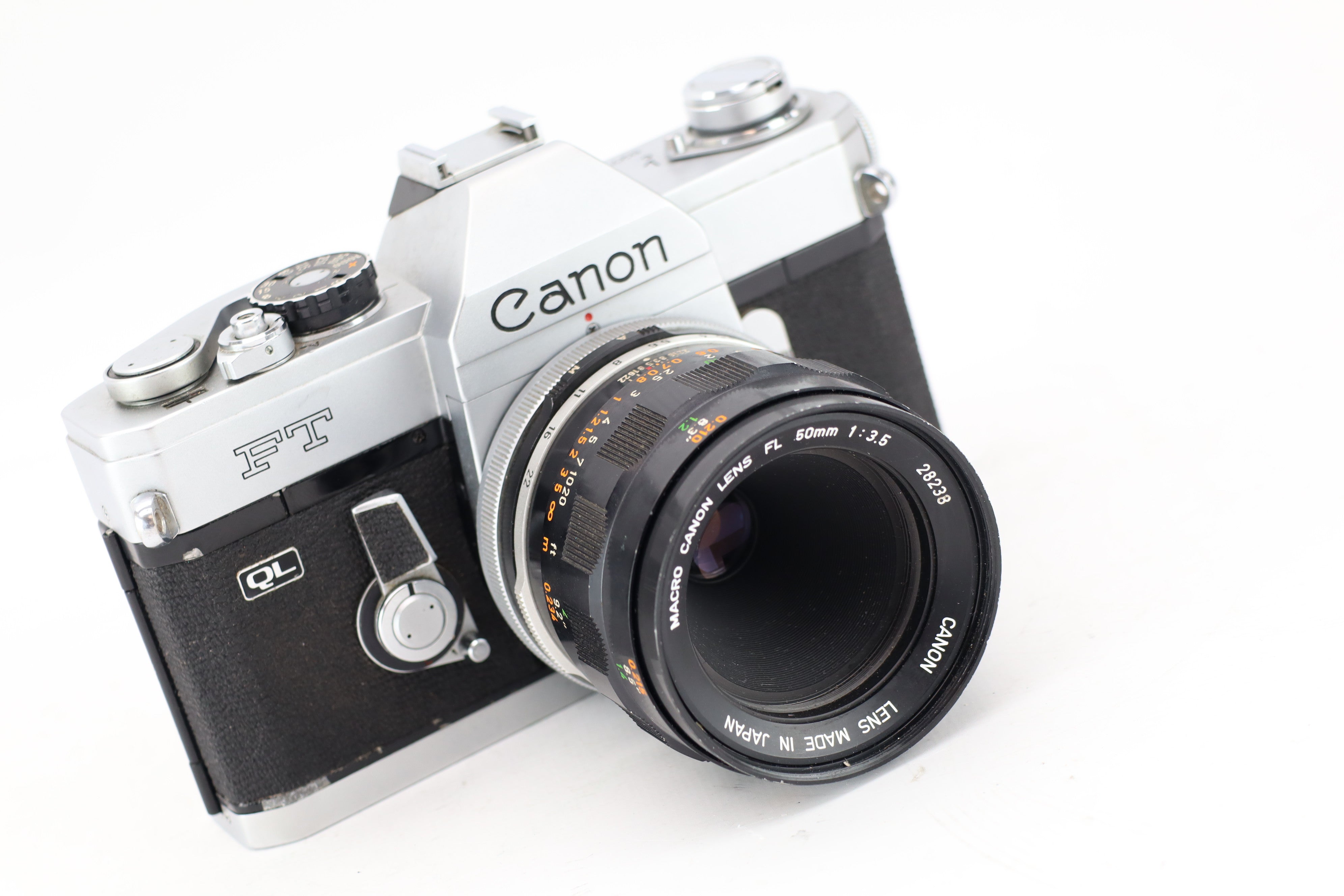 Canon FT QL + FL 50mm 3,5 – Hard to Find Camera Store
