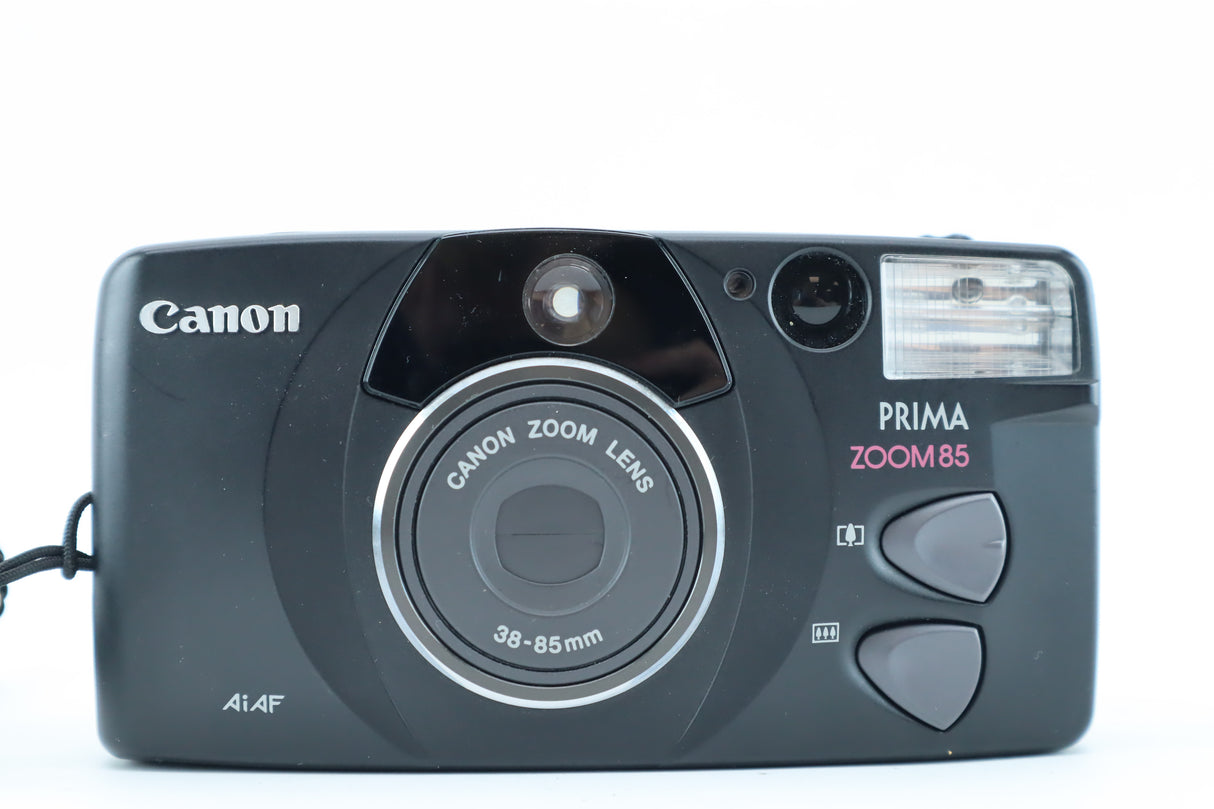 Canon Prima Zoom 85 – Compact 35mm Point &amp; Shoot with 38–85mm Zoom Lens