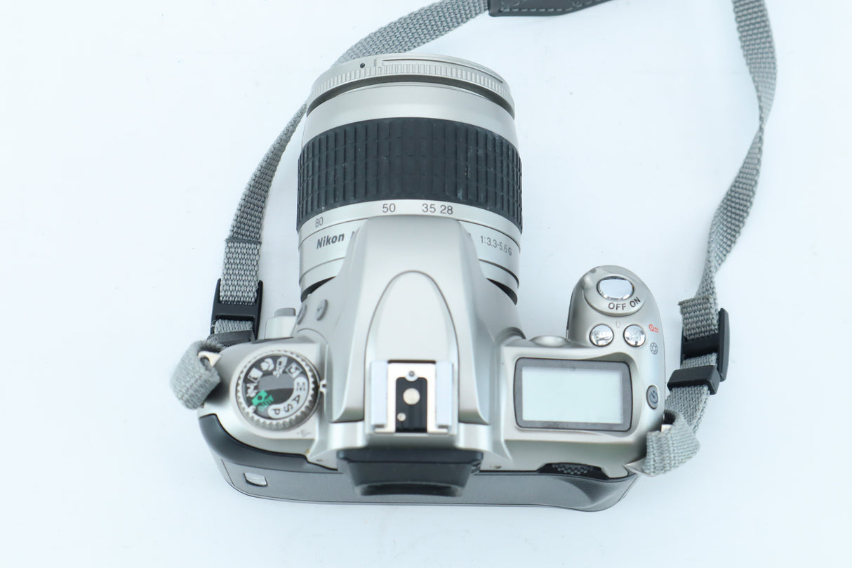 Nikon F55 with AF Nikkor 28–80mm