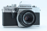 Praktica Super TL 1000 with Domiplan 50mm f/2.8 – Classic M42 SLR with Manual Controls