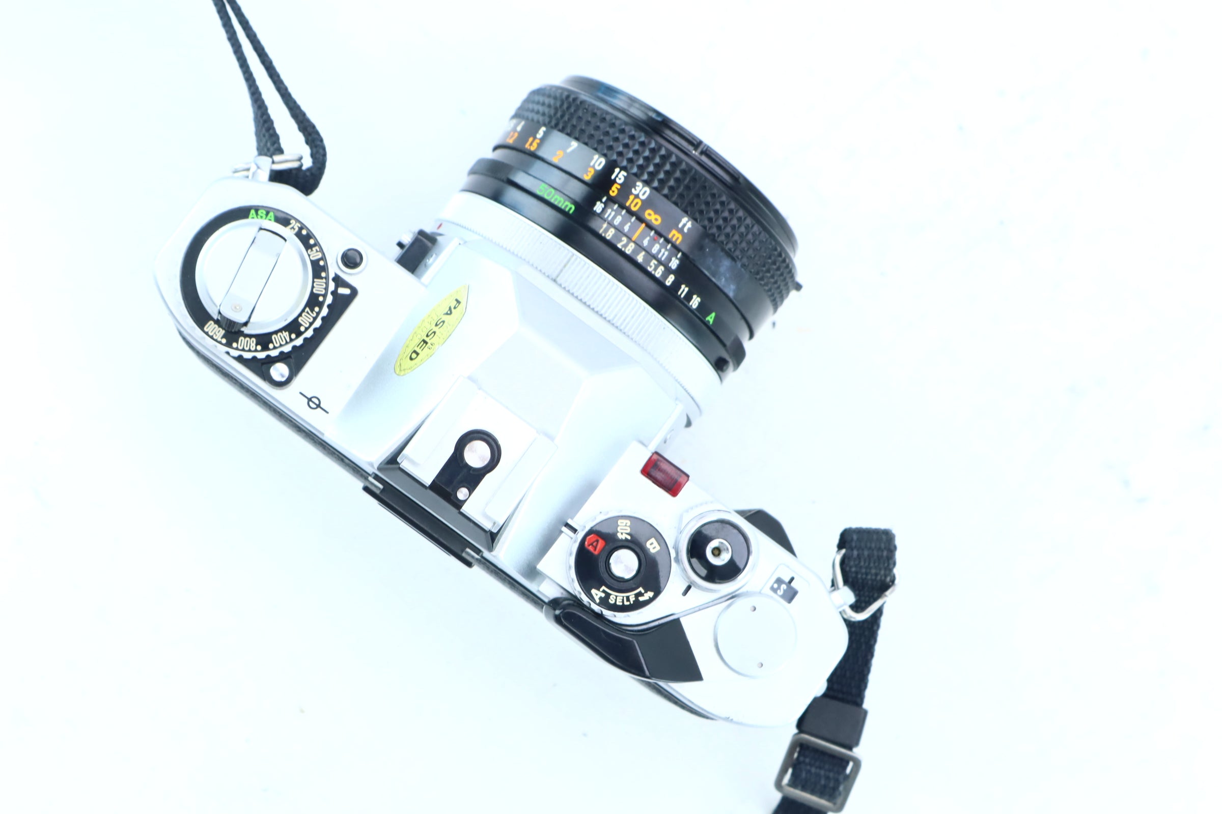 Canon AV-1 | Canon FD 50mm f/1.8 S.C. – Hard to Find Camera Store