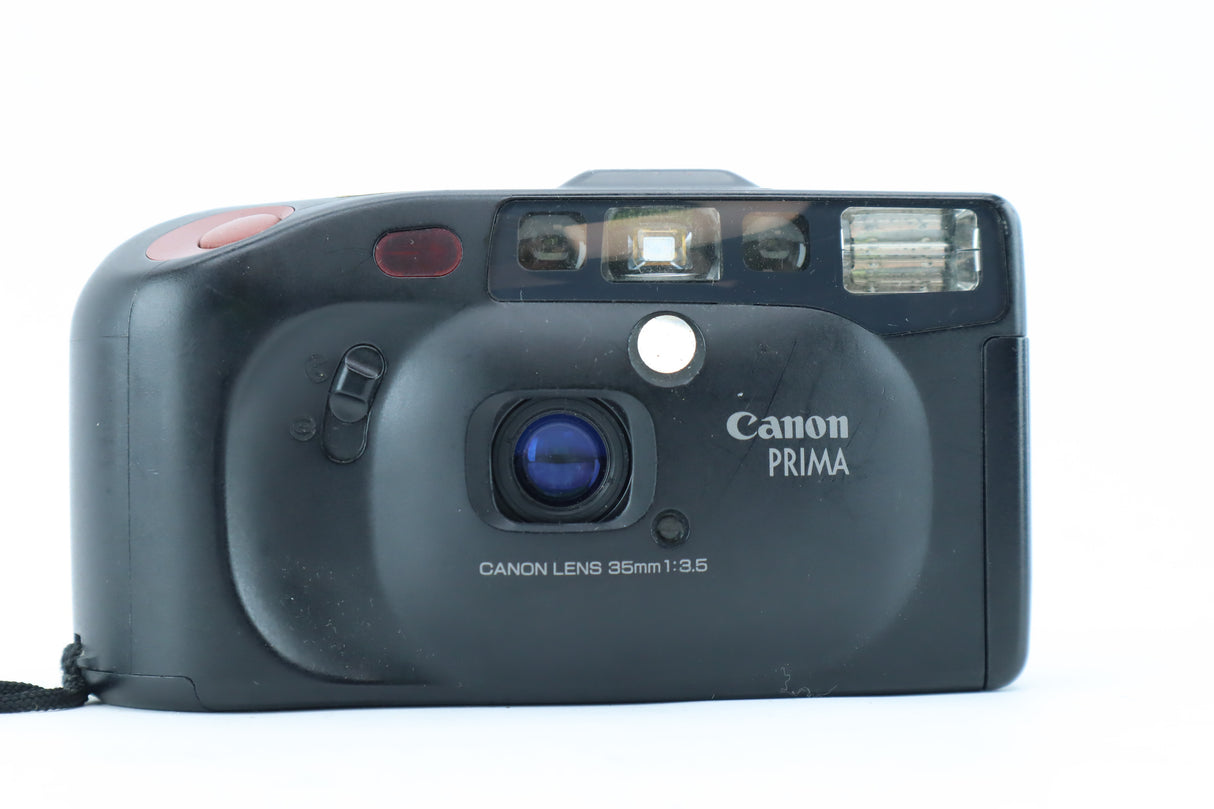 Canon Prima Shot – Compact 35mm Point &amp; Shoot with Built-in Flash