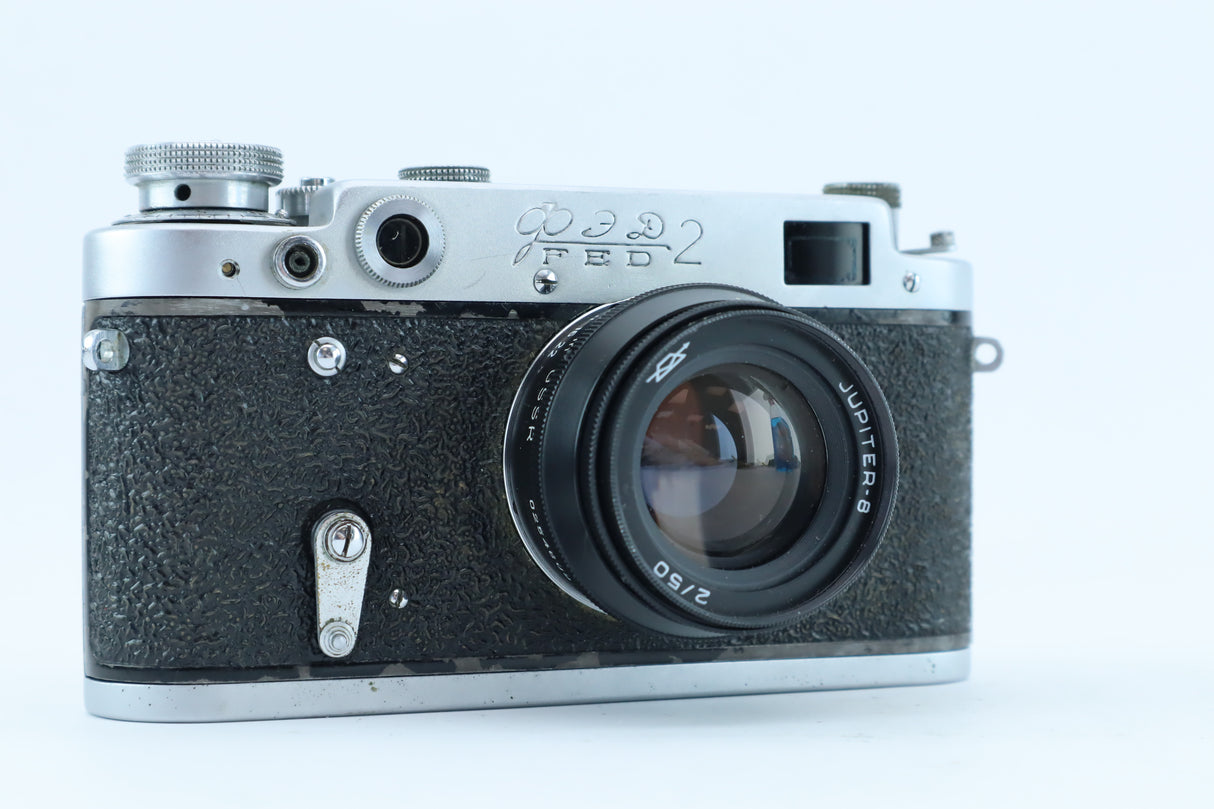 FED 2 with Jupiter-8 50mm f/2 – Soviet 35mm Rangefinder