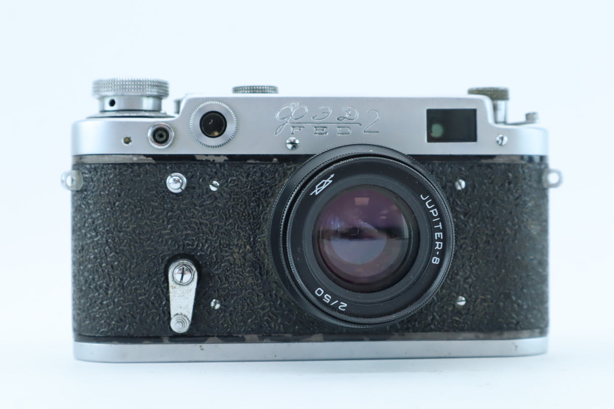 FED 2 with Jupiter-8 50mm f/2 – Soviet 35mm Rangefinder