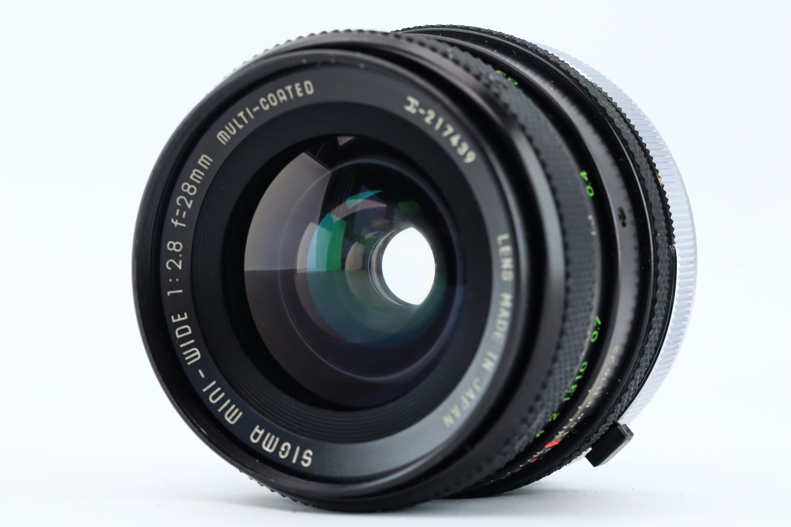 Sigma Mini-Wide 1:2,8 f=28mm Multi-Coated – Hard to Find Camera Store