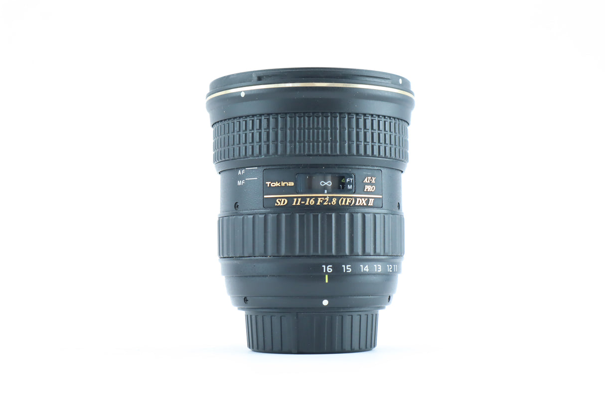 Tokina AT-X Pro SD 11–16mm f/2.8 DX II – Ultra-Wide Zoom Lens for APS-C DSLR