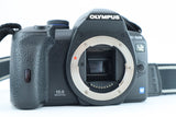 Olympus E-520 – 10MP DSLR Camera with Live View and Image Stabilization.