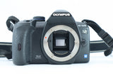 Olympus E-520 – 10MP DSLR Camera with Live View and Image Stabilization.