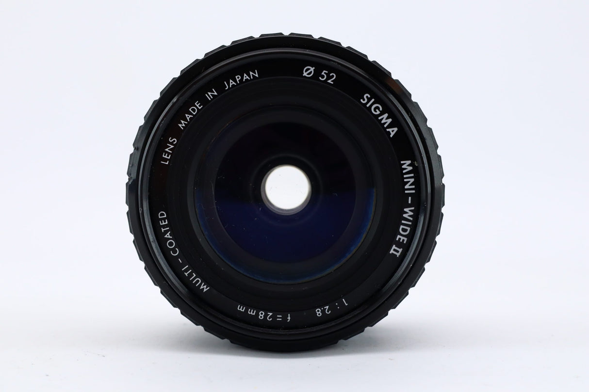 Sigma Mini Wide II 28mm F2.8 for Canon FD