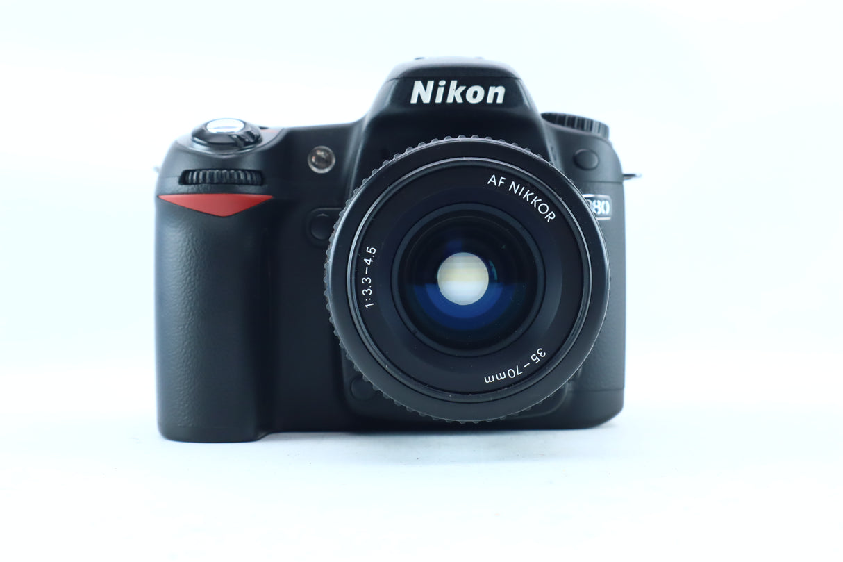 Nikon D80 with AF Nikkor 35-70mm f/3.3-4.5