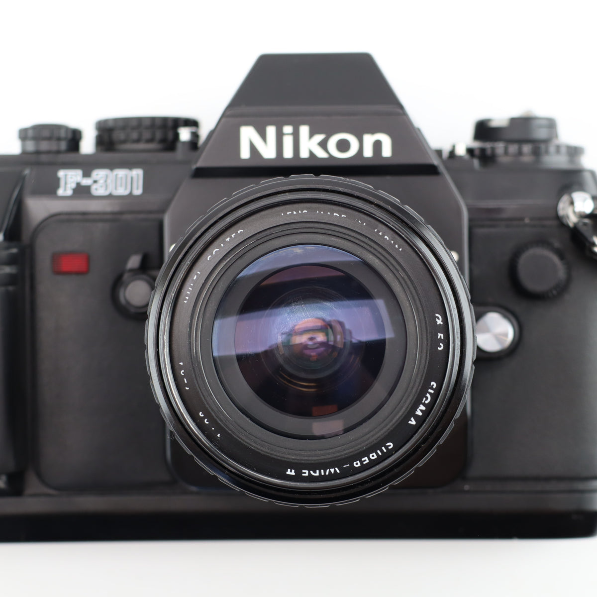 Nikon F-301 + Sigma mini wide 28mm – Hard to Find Camera Store