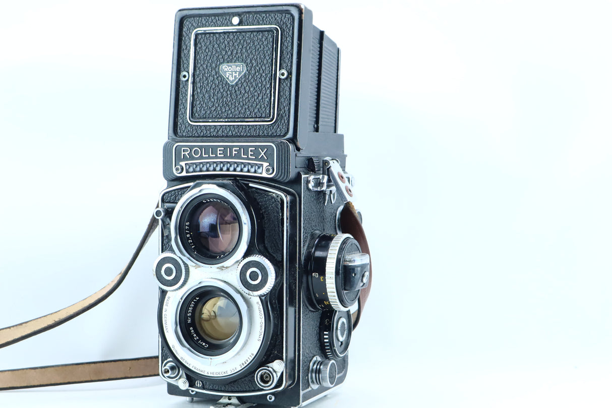 Rolleiflex 3.5F Planar White Face