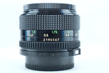 Canon FD 50mm f/1.4 S.S.C.