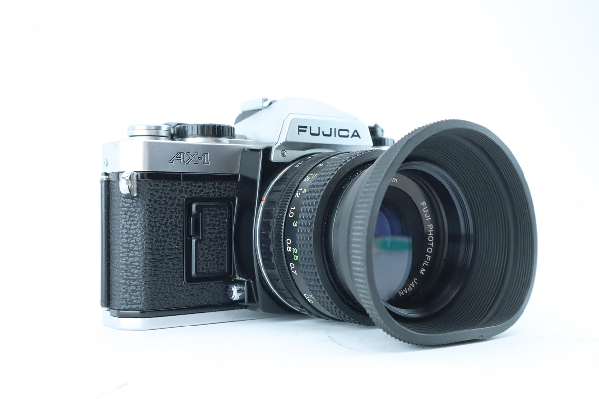 Fujica AX-1 – 35mm SLR with X-Fujinon 55mm f/2.2 Lens