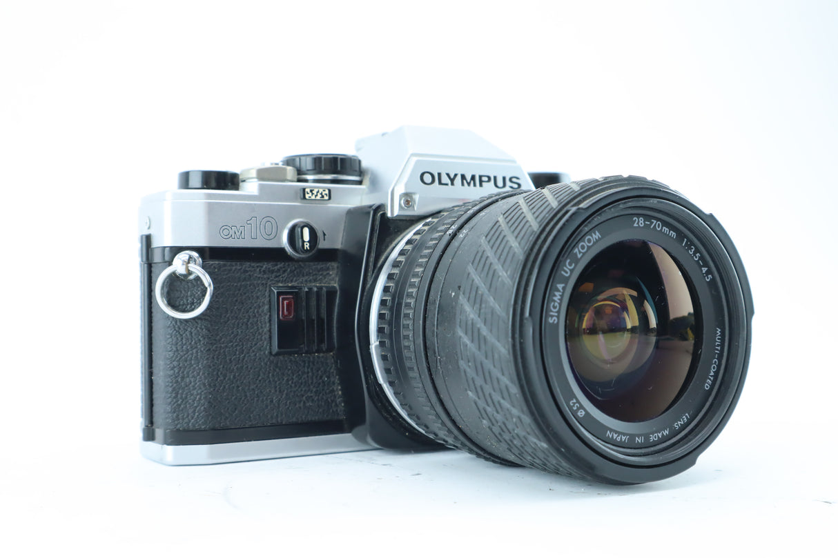 Olympus OM-10 – 35mm SLR with Sigma 28–70mm f/3.5–4.5 Lens