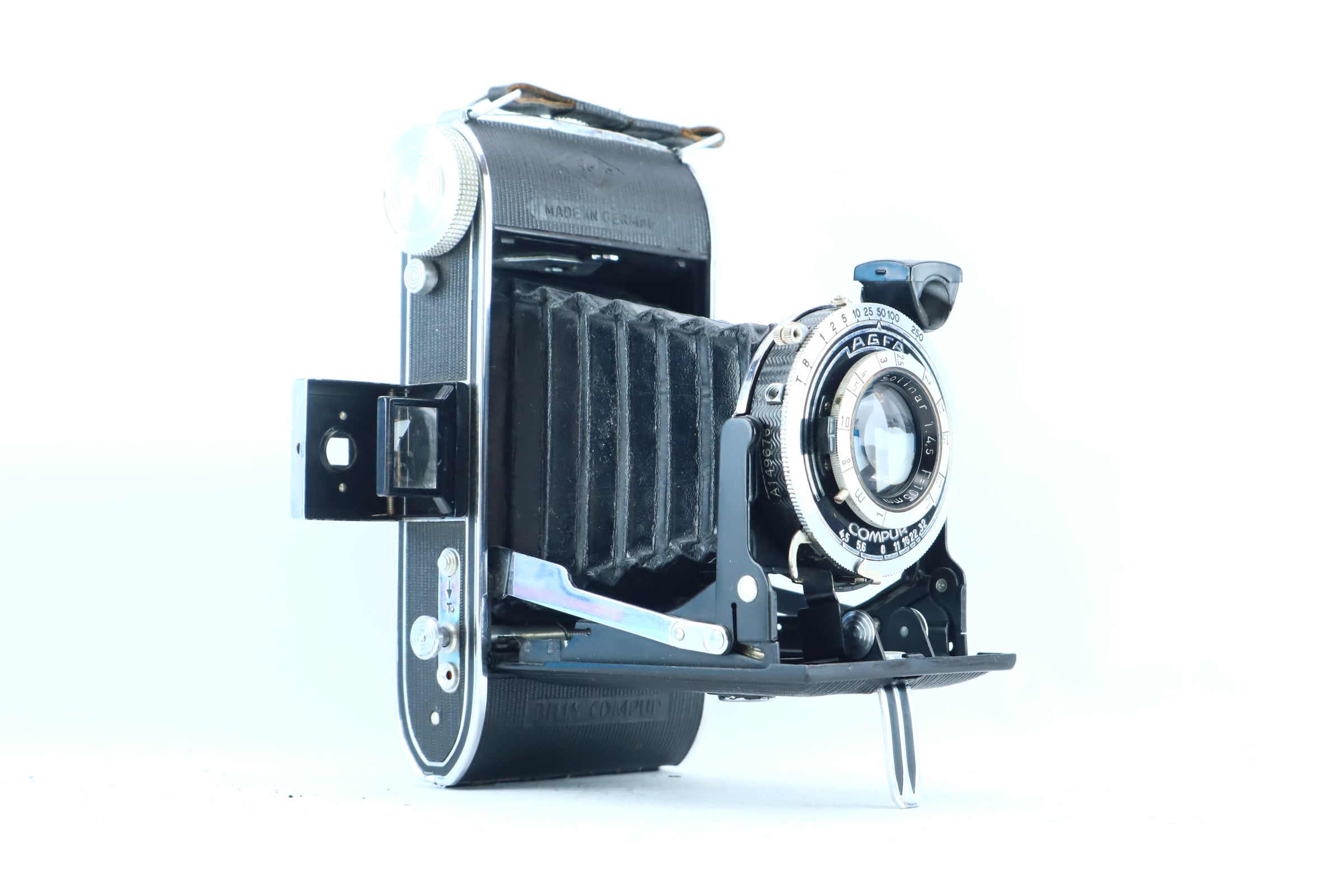 AGFA Compur 105mm f/4.5 単焦点レンズ Agfa Billy Compur with Solinar 105mm f/4.5 – Hard to Find Camera Store