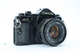 Canon A-1 – 35mm SLR with FD 50mm f/1.8