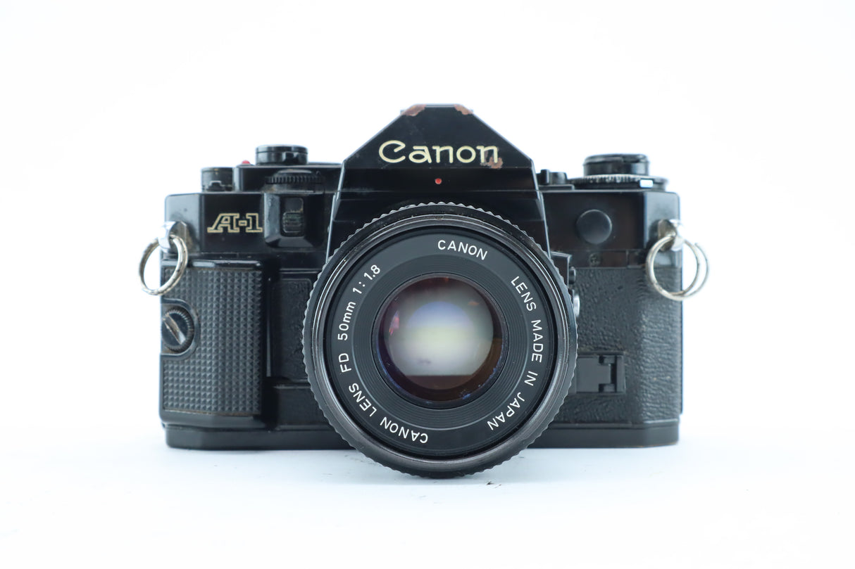Canon A-1 – 35mm SLR with FD 50mm f/1.8