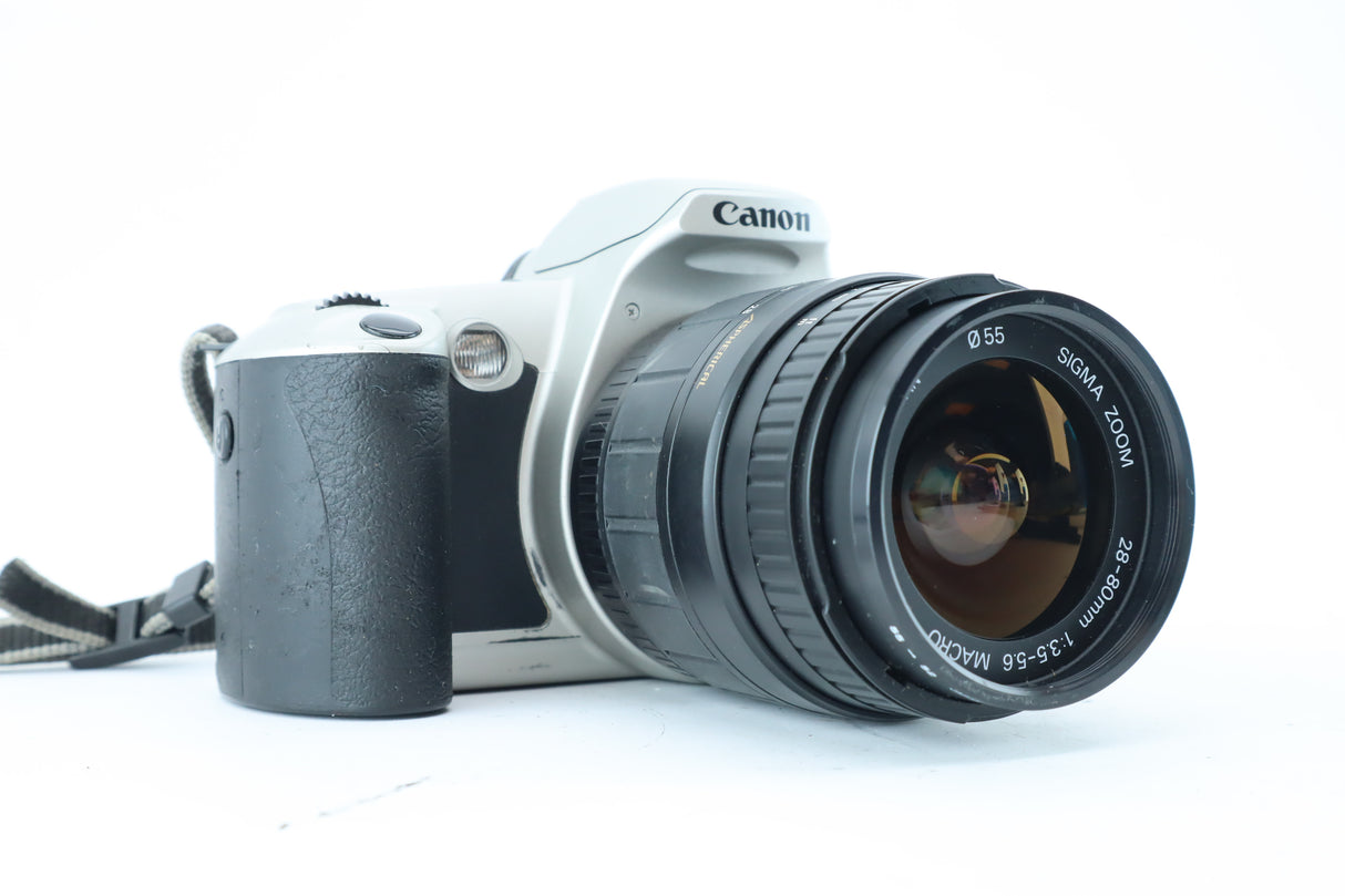 Canon EOS 400N with Sigma 28–80mm Macro