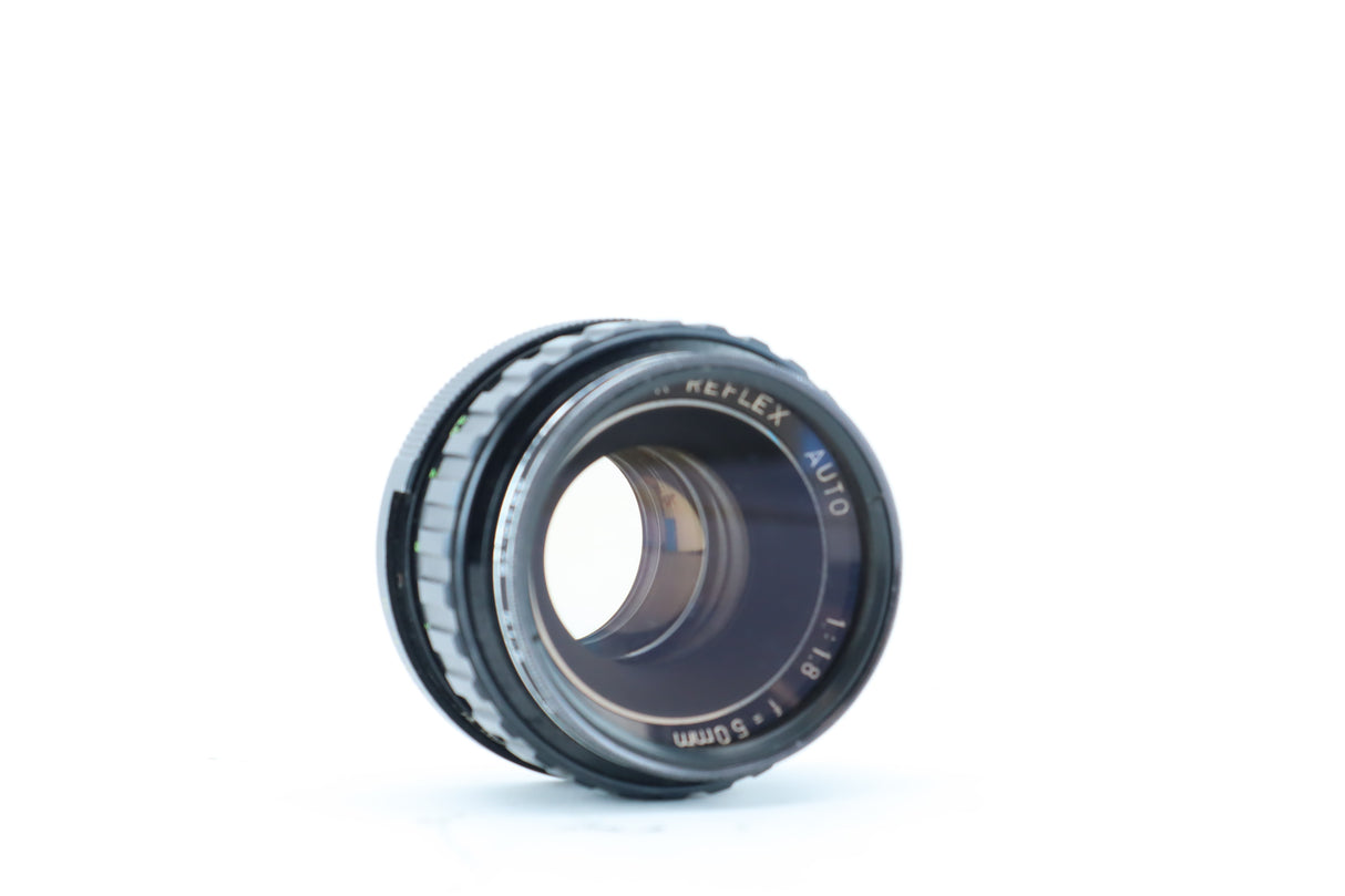Porst Reflex Auto 50mm f/1.8 – M42 Lens with Filter