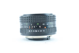 Pentacon Prakticar 50mm f/1.8 – PB Mount Manual Focus Lens.