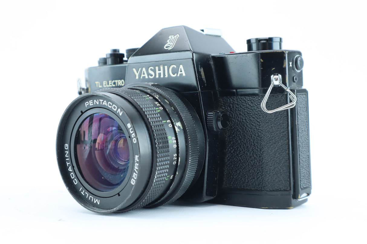 Yashica TL Electro X with Pentacon 29mm f/2.8
