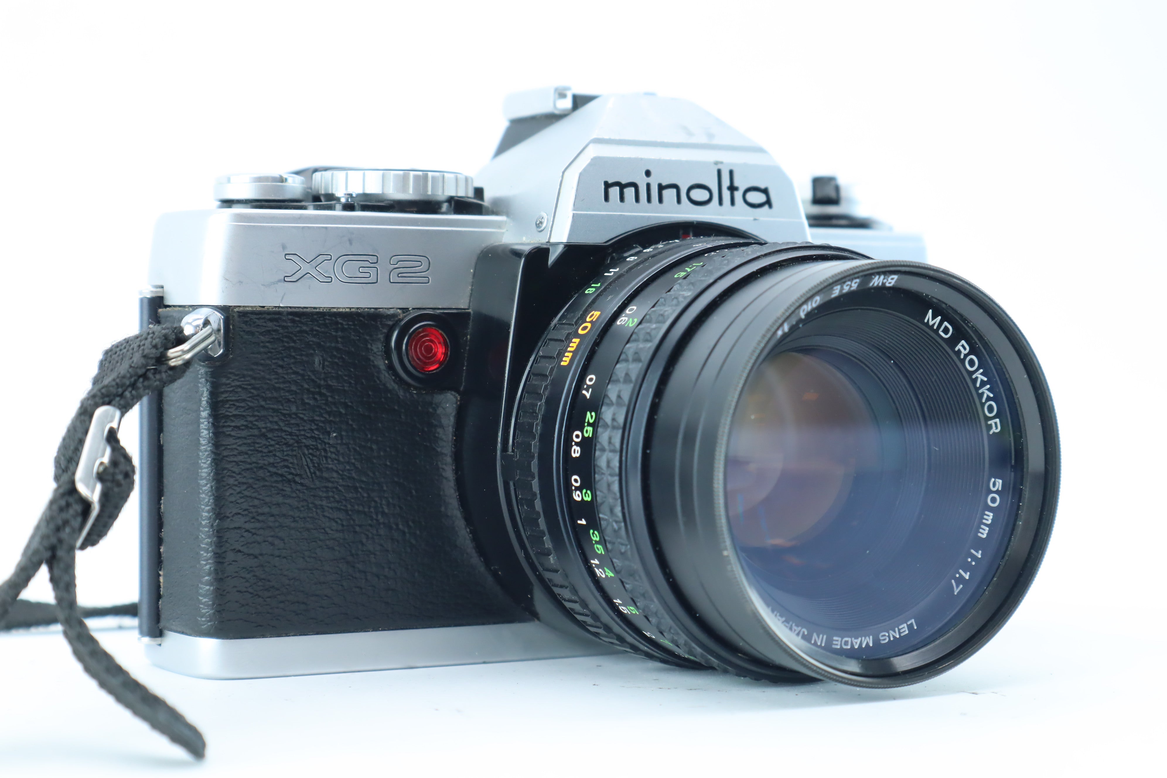 ミノルタ XG-E ブラック MD ROKKOR 50mm F/1.7 MINOLTA XD ROKKOR 50mm