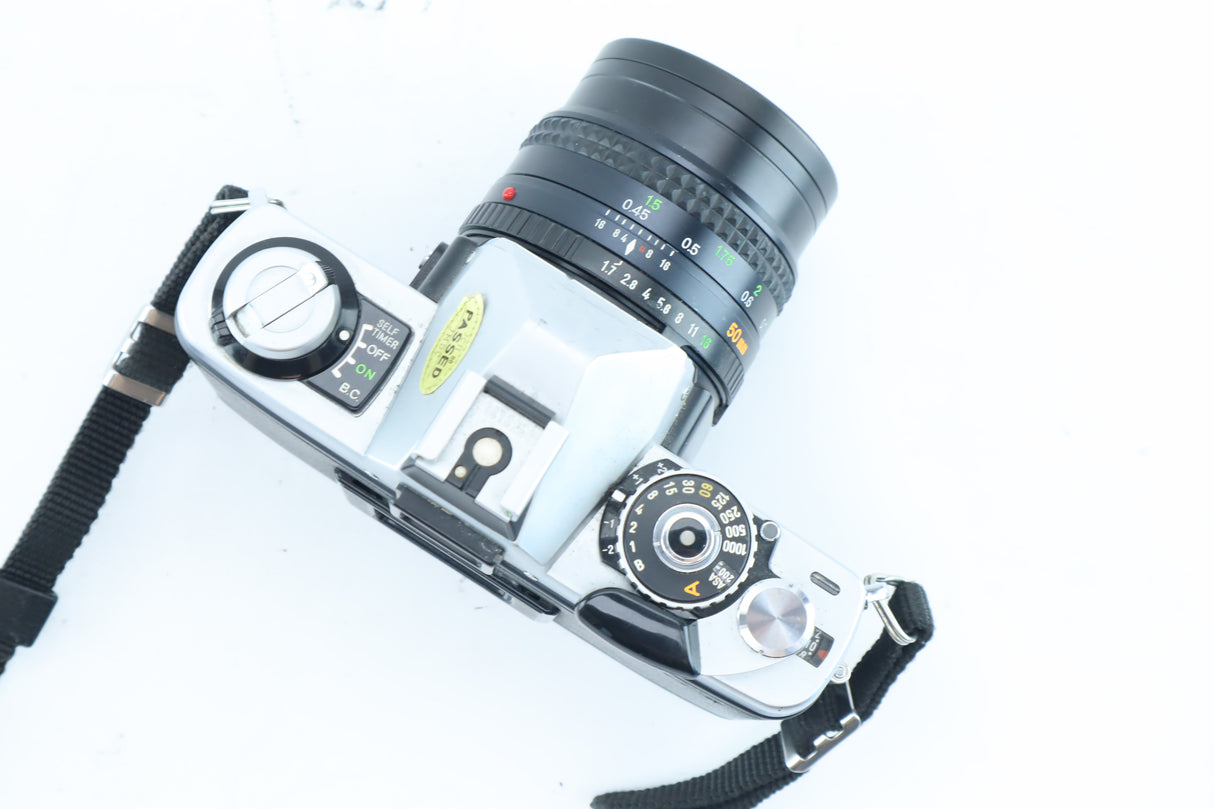 Minolta XG-2 with Rokkor 50mm f/1.7