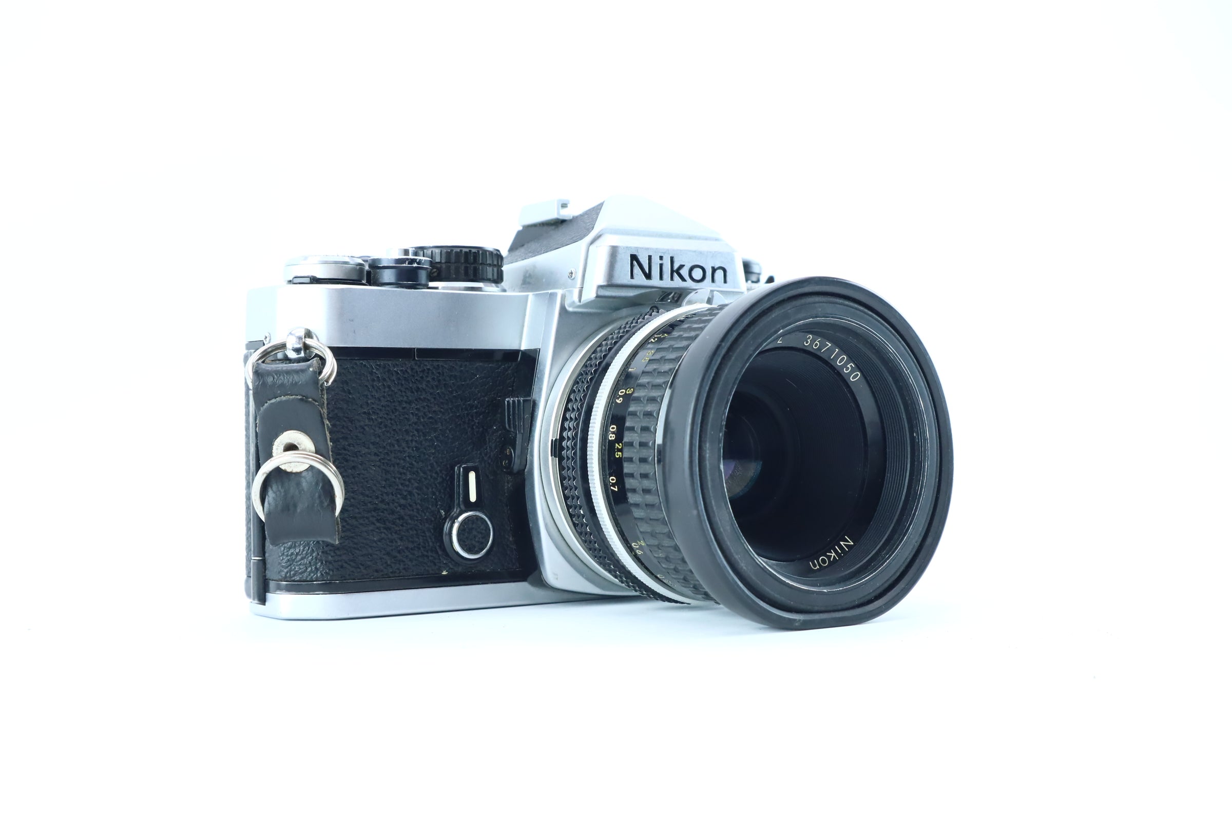Nikon FE with Nikkor 50 mm f/2 – Hard to Find Camera Store