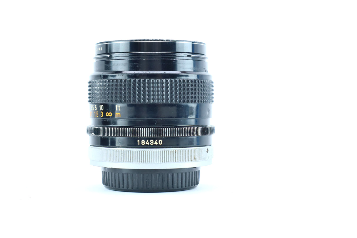 Canon FD 28mm f/2.8 S.C. -Classic Sharpness with S.C. Coating