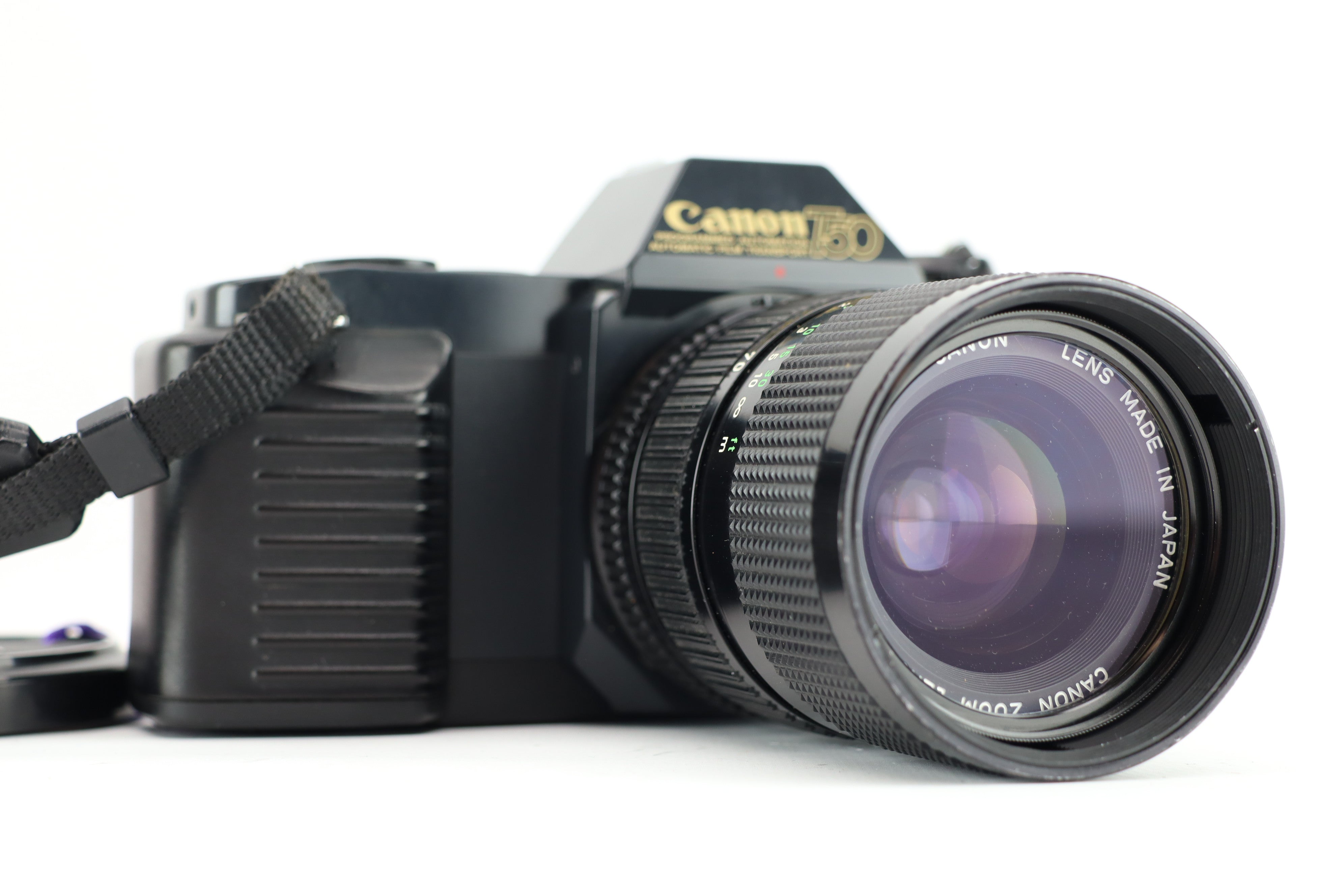 Canon T50 + FD 35-70mm 4 – Hard to Find Camera Store