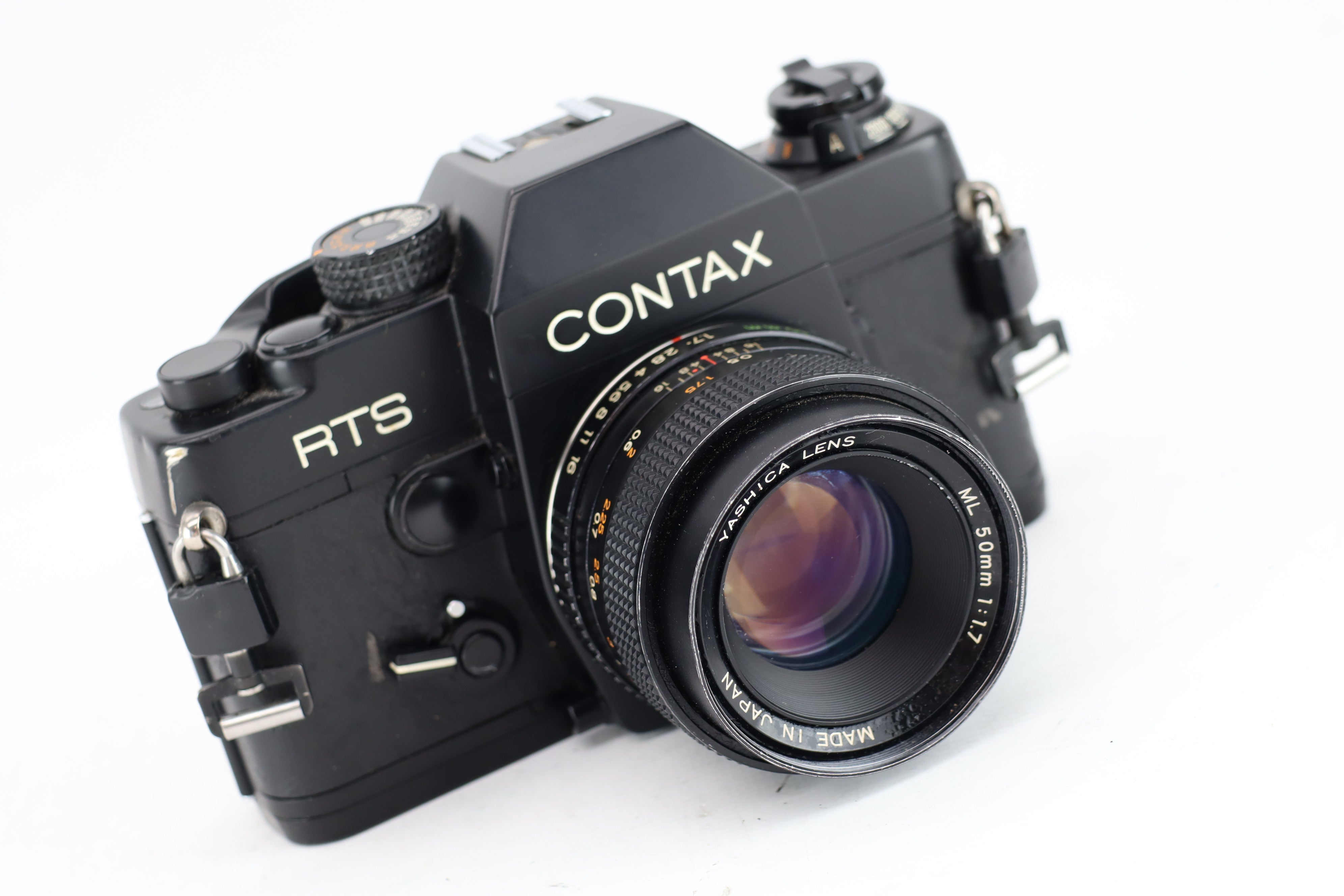 Contax RTS + 50mm carl zeiss f/1.7 – Hard to Find Camera Store