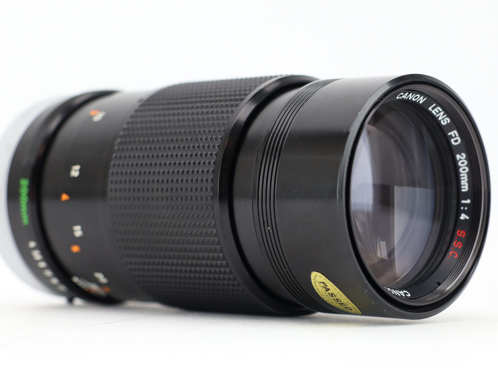 Canon Photo Lens FD 200mm 1:4 Vintage Canon Photo Lens FD 200mm 1:4 Vintage