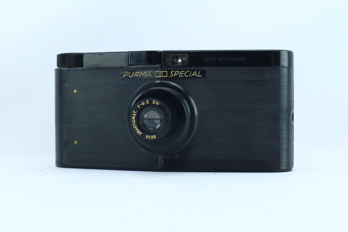 Purma Special - Unique Gravity-Timed 127 Roll Film Art Deco Classic