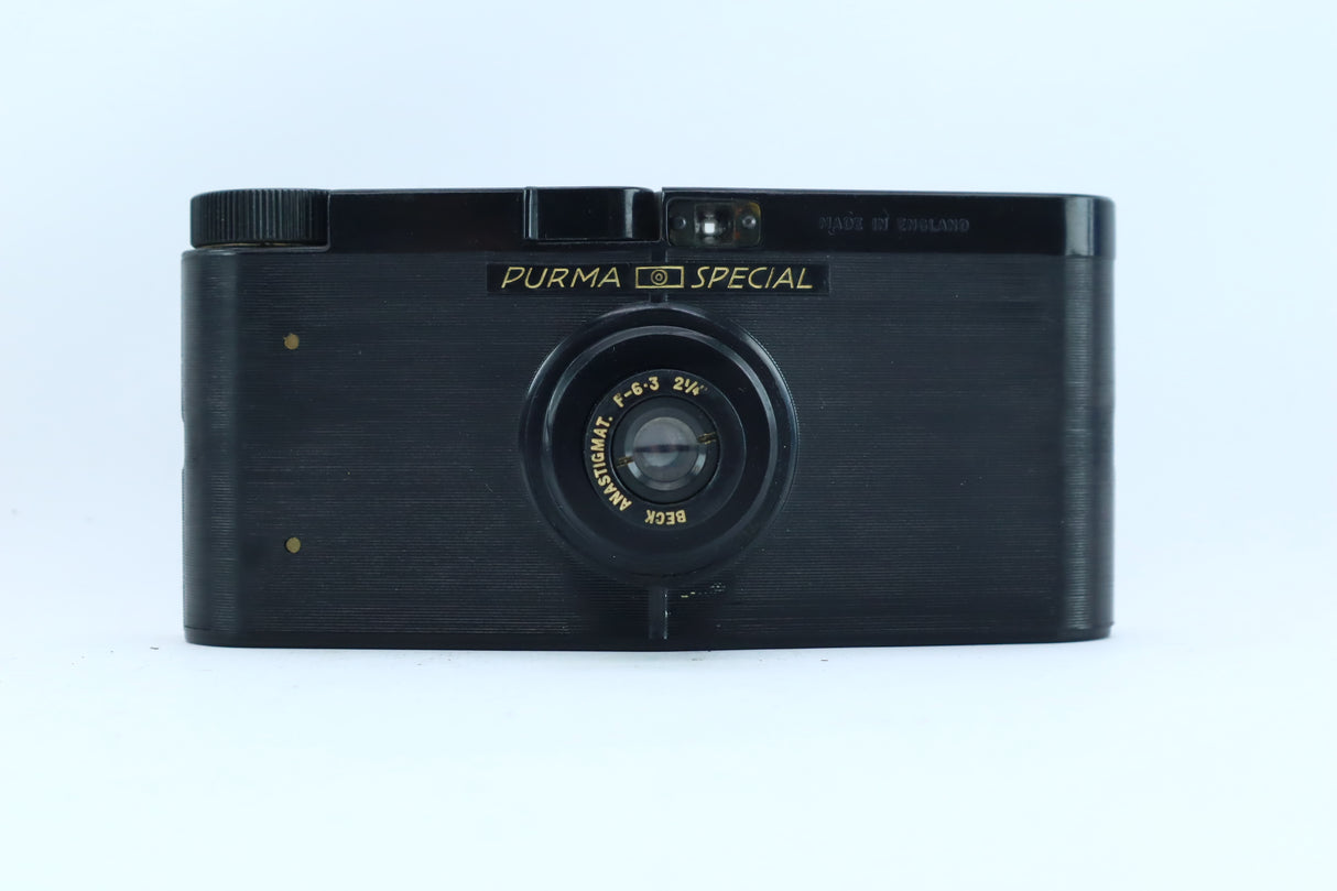 Purma Special - Unique Gravity-Timed 127 Roll Film Art Deco Classic