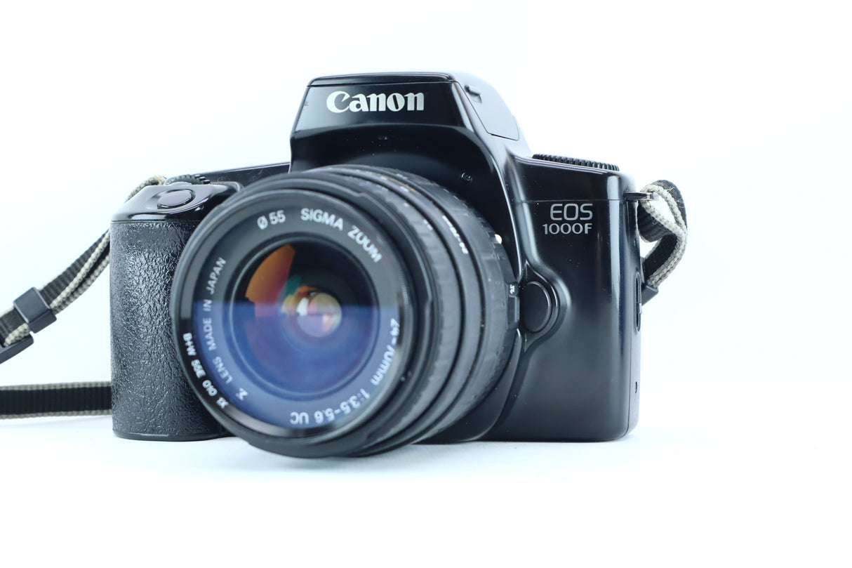 Canon EOS 1000F with Sigma 24-70mm f/3.5-5.6 Zoom Lens