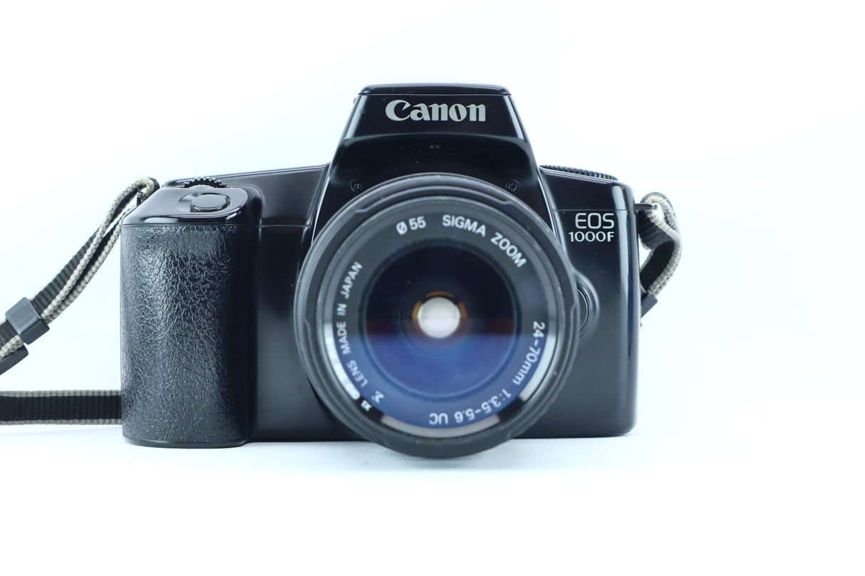 Canon EOS 1000F with Sigma 24-70mm f/3.5-5.6 Zoom Lens