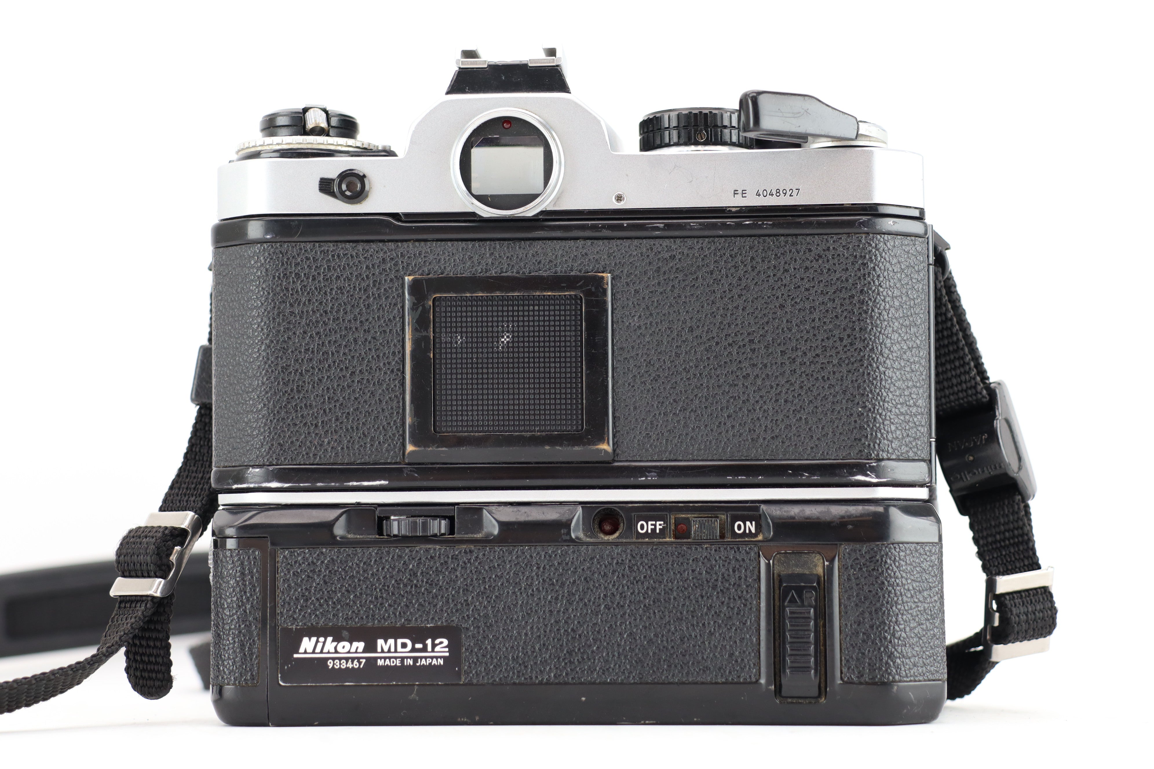 Nikon FE + MD-12 batterygrip – Hard to Find Camera Store