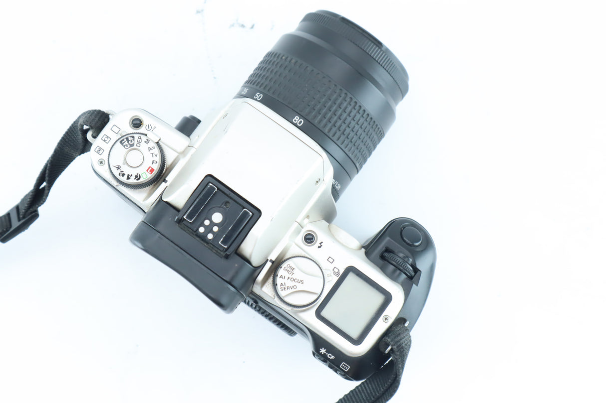 Canon EOS 50E + EF 35–80mm f/4–5.6 III