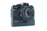 Praktica B200 Electronica + Prakticar 50mm f/2.4 + B Winder